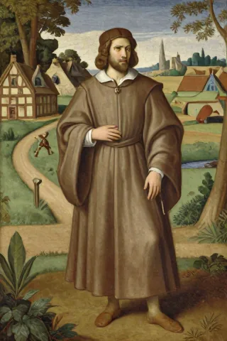 Old English bent-grass town