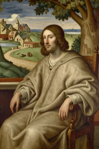 Old English free peasants' settlement
