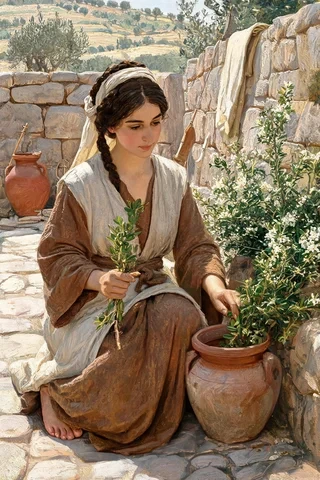 Hadassah 名字源頭意象圖