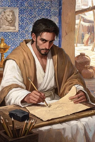 Laith 名字源頭意象圖