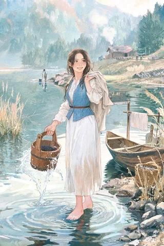 Lakelynn 名字源頭意象圖