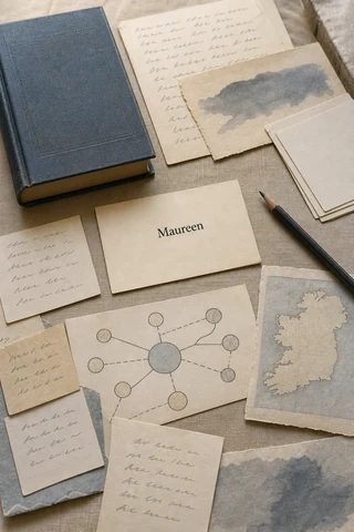 Maureen 名字源頭意象圖