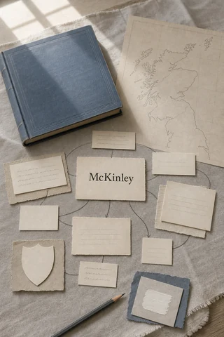 McKinley 名字源頭意象圖