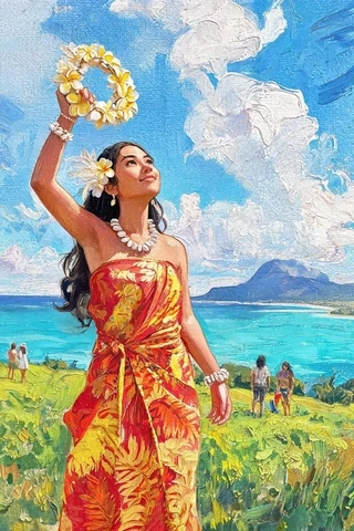 Nalani 名字源頭意象圖