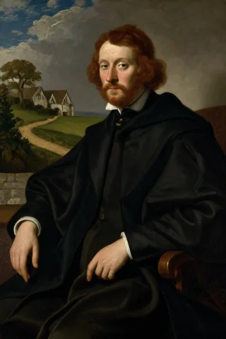 English reed plant and red-haired surname