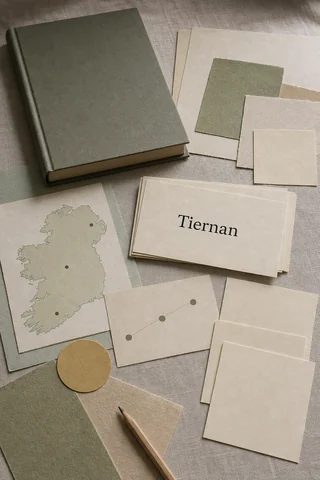 Tiernan 名字源頭意象圖