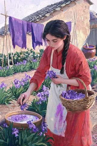 Violeta 名字源頭意象圖